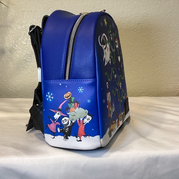The Nightmare Before Christmas Holiday Decorating Loungefly Backpack - Picture 3 of 4
